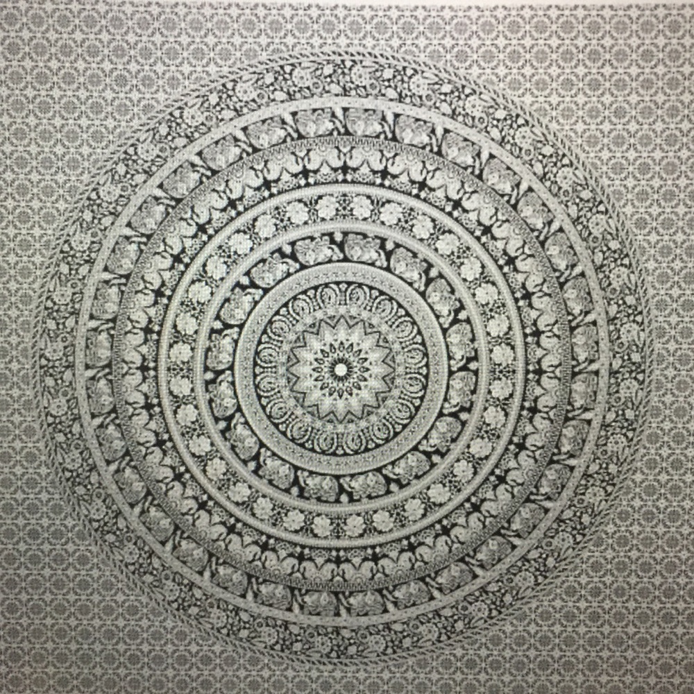 Black and White Tapestry